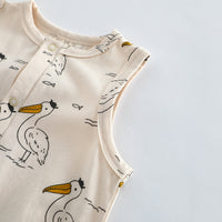 Load image into Gallery viewer, Baby Unisex Animals Cartoon Print Rompers Wholesale 220620495
