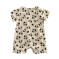 Load image into Gallery viewer, Baby Kid Unisex Leopard Print Jumpsuits Wholesale 220620526
