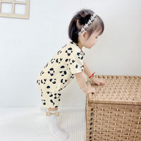 Load image into Gallery viewer, Baby Kid Unisex Leopard Print Jumpsuits Wholesale 220620526
