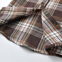 Load image into Gallery viewer, 2 Pieces Set Baby Kid Boys Dressy Checked Bow Shirts And Solid Color Rompers Wholesale 220620530
