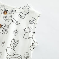 Load image into Gallery viewer, Baby Unisex Cartoon Rompers Wholesale 220620533

