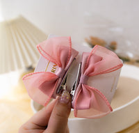 Load image into Gallery viewer, Baby Kid Girls Solid Color Bow Headwear Wholesale 220620537

