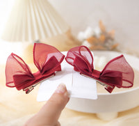 Load image into Gallery viewer, Baby Kid Girls Solid Color Bow Headwear Wholesale 220620537
