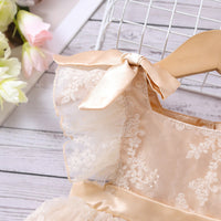 Load image into Gallery viewer, Baby Girls Solid Color Dresses Wholesale 220620548
