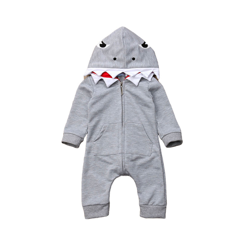 Baby Boys Dinosaur Cartoon Jumpsuits Wholesale 22062064