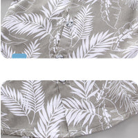 Load image into Gallery viewer, 2 Pieces Set Baby Kid Boys Plant Print Shirts And Solid Color Shorts Wholesale 22062079
