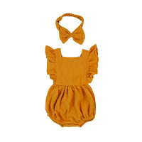 Load image into Gallery viewer, Baby Girls Solid Color Rompers Accessories Headwear Wholesale 22062206
