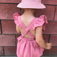 Load image into Gallery viewer, Baby Girls Solid Color Rompers Accessories Headwear Wholesale 22062206

