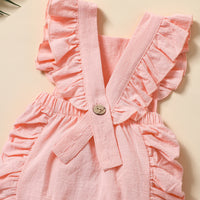 Load image into Gallery viewer, Baby Girls Letters Print Halloween Rompers Wholesale 220622103
