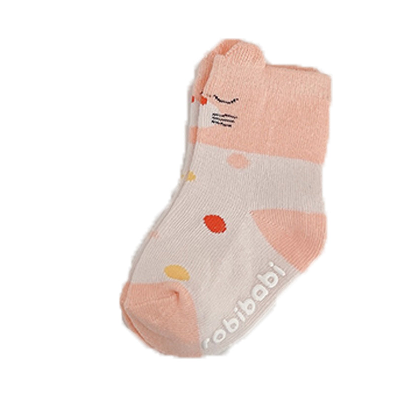 Baby Kid Unisex Striped Letters Polka dots Cartoon Accessories Socks Wholesale 220622122