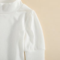 Load image into Gallery viewer, 2 Pieces Set Baby Kid Girls Solid Color Tops And Skirts Wholesale 220622145
