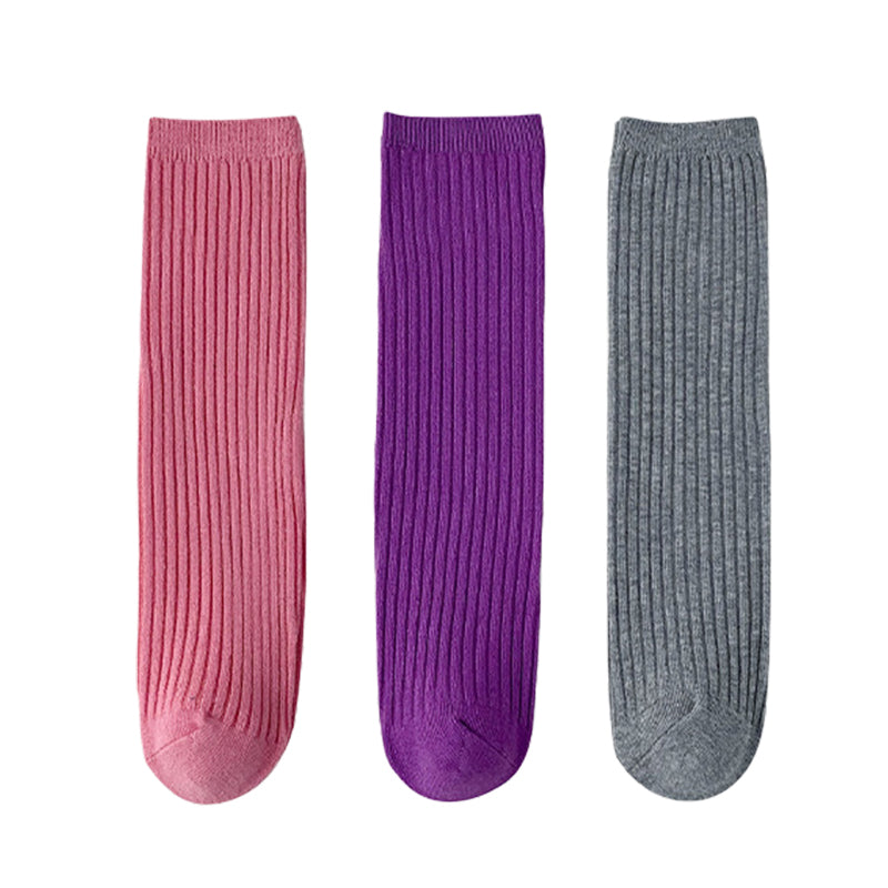 Kid Big Kid Unisex Solid Color Accessories Socks Wholesale 220622169