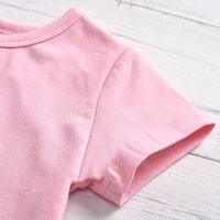 Load image into Gallery viewer, 2 Pieces Set Baby Kid Girls Flamingo Print T-Shirts And Skirts Wholesale 22062225
