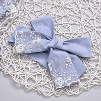 Load image into Gallery viewer, Baby Girls Flower Lace Embroidered Rompers Wholesale 22062227
