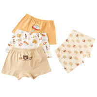 Load image into Gallery viewer, Baby Kid Boys Flower Fruit Animals Cartoon Print Underwears Wholesale 647712097
