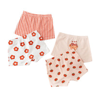 Load image into Gallery viewer, Baby Kid Girls Flower Fruit Animals Cartoon Print Underwears Wholesale 220622340
