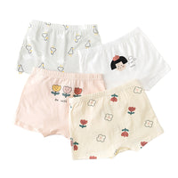 Load image into Gallery viewer, Baby Kid Girls Flower Fruit Animals Cartoon Print Underwears Wholesale 220622340
