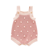 Load image into Gallery viewer, Baby Girls Crochet Rompers Wholesale 22062239
