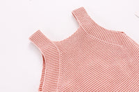 Load image into Gallery viewer, Baby Girls Flower Crochet Rompers Wholesale 22062240
