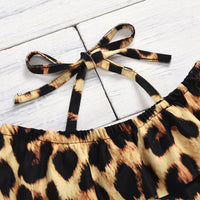 Load image into Gallery viewer, Baby Kid Girls Leopard print Swimwears  rompers Wholesale22062253

