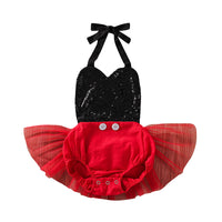 Load image into Gallery viewer, Baby Girls Color-blocking Rompers Wholesale 22062278
