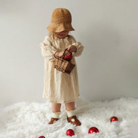 Load image into Gallery viewer, Baby Kid Girls Solid Color Dresses Wholesale 22062285
