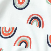 Load image into Gallery viewer, 2 Pieces Set Baby Kid Girls Rainbow Print Hoodies Swearshirts And Pants Wholesale 22062296
