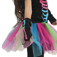 Load image into Gallery viewer, 2 Pieces Set Girls Halloween Rainbow Print Dresses And Pants Wholesale 22062711
