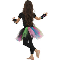 Load image into Gallery viewer, 2 Pieces Set Girls Halloween Rainbow Print Dresses And Pants Wholesale 22062711
