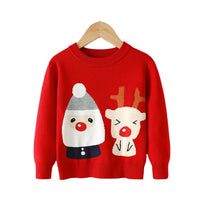 Load image into Gallery viewer, Kid Unisex Cartoon Crochet Christmas Sweaters Wholesale 747112104
