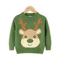 Load image into Gallery viewer, Kid Unisex Cartoon Crochet Christmas Sweaters Wholesale 747112104
