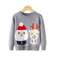 Load image into Gallery viewer, Kid Unisex Cartoon Crochet Christmas Sweaters Wholesale 747112104

