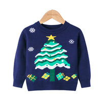 Load image into Gallery viewer, Kid Unisex Cartoon Crochet Christmas Sweaters Wholesale 220630136
