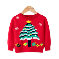 Load image into Gallery viewer, Kid Unisex Cartoon Crochet Christmas Sweaters Wholesale 220630136
