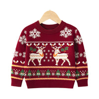 Load image into Gallery viewer, Kid Unisex Cartoon Crochet Christmas Sweaters Wholesale 220630136
