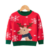 Load image into Gallery viewer, Kid Unisex Cartoon Crochet Christmas Sweaters Wholesale 220630136
