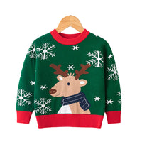 Load image into Gallery viewer, Kid Unisex Cartoon Crochet Christmas Sweaters Wholesale 220630136

