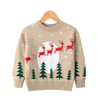 Load image into Gallery viewer, Kid Unisex Cartoon Crochet Christmas Sweaters Wholesale 220630136
