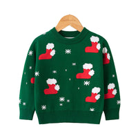 Load image into Gallery viewer, Kid Unisex Cartoon Crochet Christmas Sweaters Wholesale 220630136
