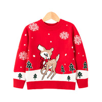 Load image into Gallery viewer, Kid Unisex Cartoon Crochet Christmas Sweaters Wholesale 220630136
