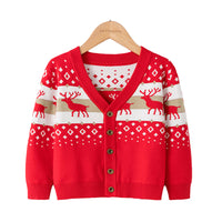 Load image into Gallery viewer, Kid Unisex Cartoon Crochet Christmas Sweaters Wholesale 220630136
