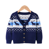 Load image into Gallery viewer, Kid Unisex Cartoon Crochet Christmas Sweaters Wholesale 220630136
