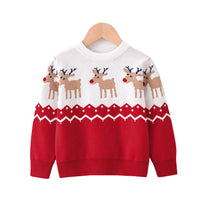 Load image into Gallery viewer, Kid Unisex Cartoon Crochet Christmas Sweaters Wholesale 747112104
