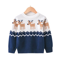 Load image into Gallery viewer, Kid Unisex Cartoon Crochet Christmas Sweaters Wholesale 747112104
