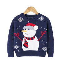Load image into Gallery viewer, Kid Unisex Cartoon Crochet Christmas Sweaters Wholesale 747112104
