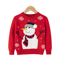 Load image into Gallery viewer, Kid Unisex Cartoon Crochet Christmas Sweaters Wholesale 747112104
