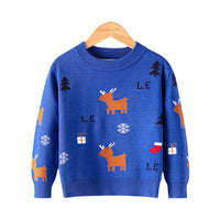 Load image into Gallery viewer, Kid Unisex Cartoon Crochet Christmas Sweaters Wholesale 747112104
