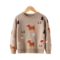 Load image into Gallery viewer, Kid Unisex Cartoon Crochet Christmas Sweaters Wholesale 747112104

