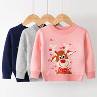 Load image into Gallery viewer, Kid Unisex Cartoon Crochet Christmas Sweaters Wholesale 220630136
