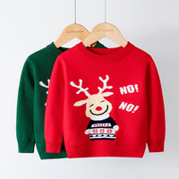Load image into Gallery viewer, Kid Unisex Cartoon Crochet Christmas Sweaters Wholesale 220630136
